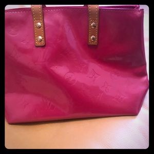 Louis Vuitton Vernis Reade PM Small Tote (Pink)- A